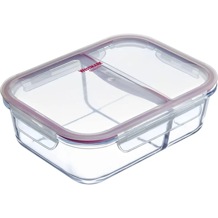 Westmark Glas-Frischhaltedose 570 ml, mit 2 separaten Fächern 23472270