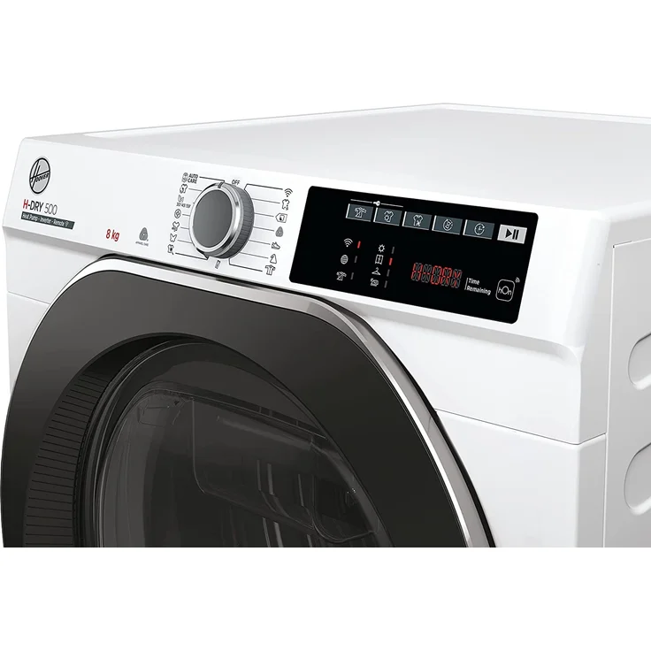 Hoover NDE H8A3TCBEXS-S, Wärmepumpentrockner, A+++, Fassungsvermögen 8 kg, Standgerät, Breite 59,6 cm, Auffrischen, Farbe weiß – Bild 4