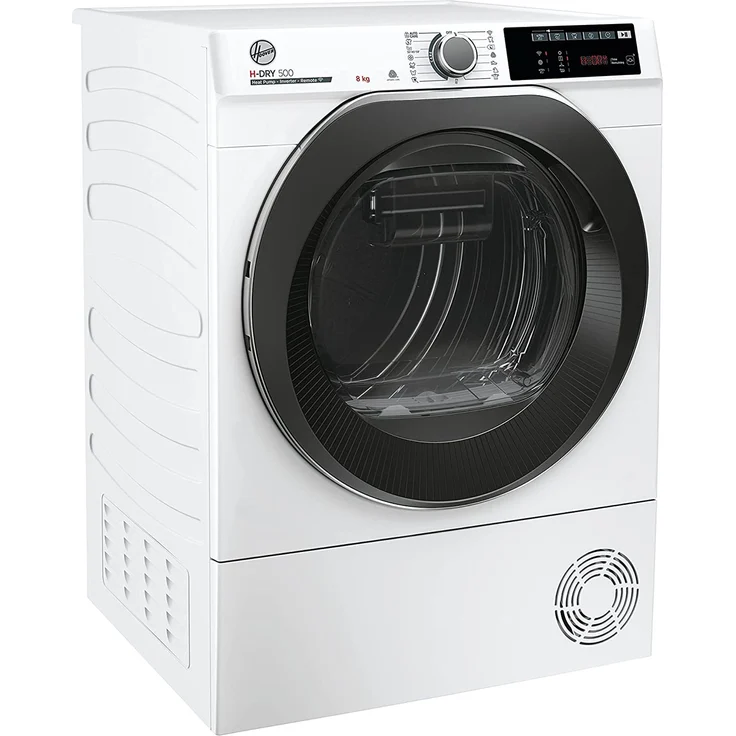 Hoover NDE H8A3TCBEXS-S, Wärmepumpentrockner, A+++, Fassungsvermögen 8 kg, Standgerät, Breite 59,6 cm, Auffrischen, Farbe weiß – Bild 3