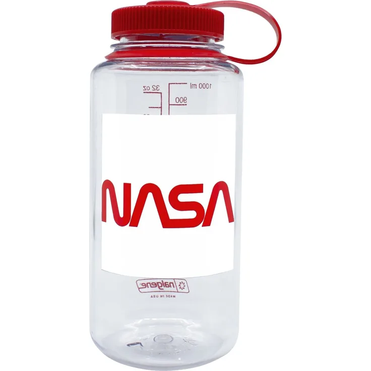 Nalgene Trinkflasche WH, 1 L, Nasa rot