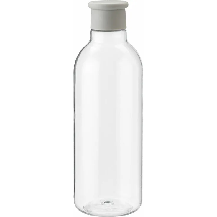 Stelton Rig-Tig Drink-It Wasser Flasche 0,75 L light grey
