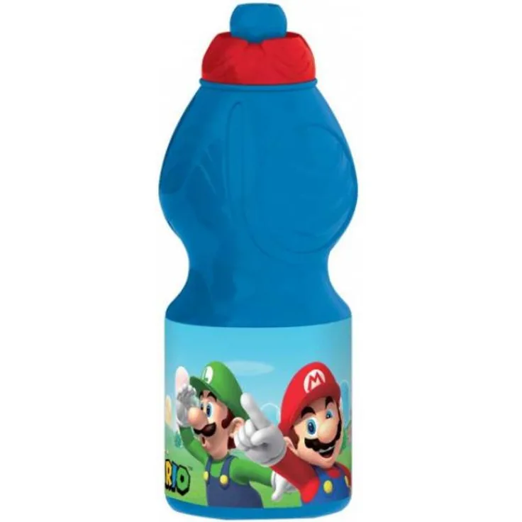 Stor Trinkflasche Super Mario Bros junior 400 ml blau