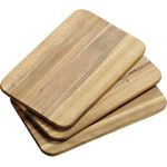 KESPER Frühstücksbrettchen Akazie 23x15x1cm 3er Set
