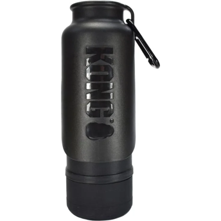 KONG H2O isolierte Wasserfasche, 0,7L, schwarz