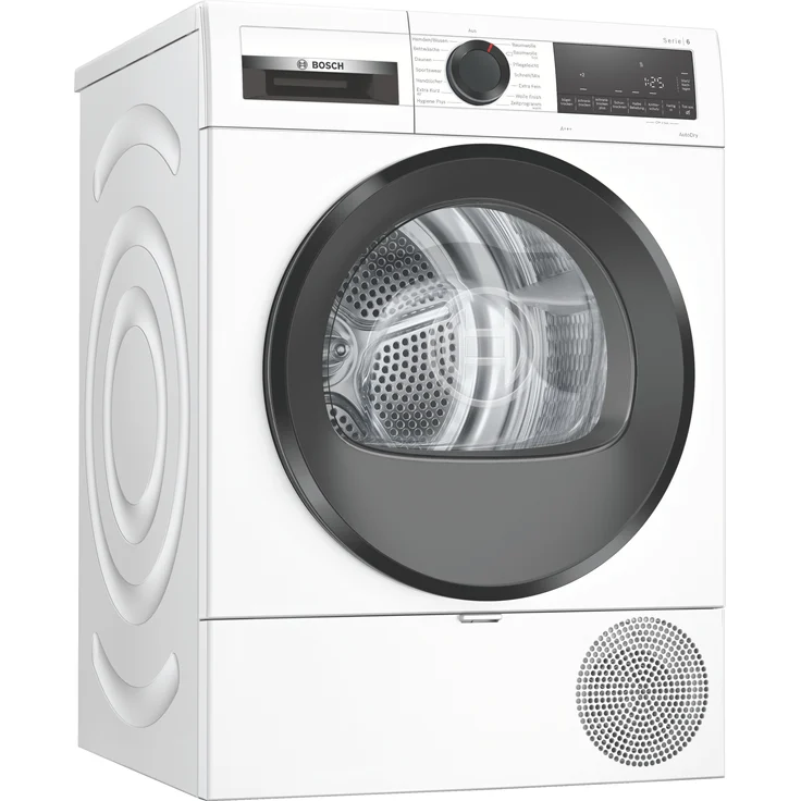 Bosch WQG233D40, Wärmepumpentrockner, A+++, Fassungsvermögen 8 kg, Standgerät, Breite 59,8 cm, LED-Display, Knitterschutz – Bild 1