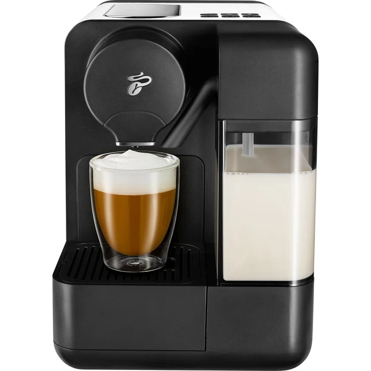 Tchibo Cafissimo milk Kaffeemaschine Kapselmaschine inkl. 30 Kapseln für Caffè Crema, Espresso, Kaffee und Milchspezialitäten, Weiß – Bild 2