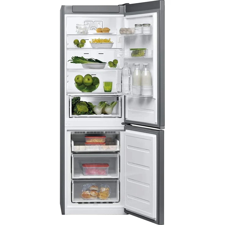 Bauknecht KGN 1892 IO 2 Kühl-Gefrierkombination, freistehend, Edelstahloptik, NoFrost, Breite 59.5 cm – Bild 2