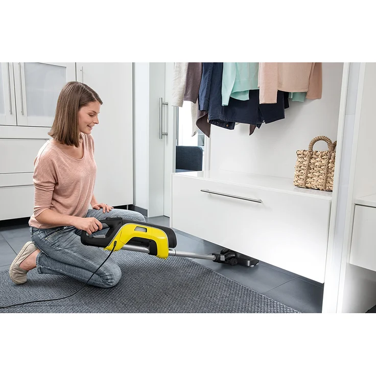 Kärcher Handstaubsauger VC 5 (Beutelloses Filtersystem, handlich und platzsparend, Teleskopsaugrohr, 4-stufige Leistungsregulierung, abnehmbare Bodendüse mit flexiblem Gelenk) – Bild 10