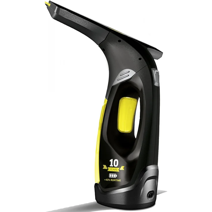 Kärcher WV 2 Premium Black Edition Fenstersauger, 35 min Akkubetrieb, breite und schmale Absaugdüse, Sprühflasche mit Mikrofaserbezug, 20 ml Fensterreiniger-Konzentrat, 1.633-426.0 – Bild 4