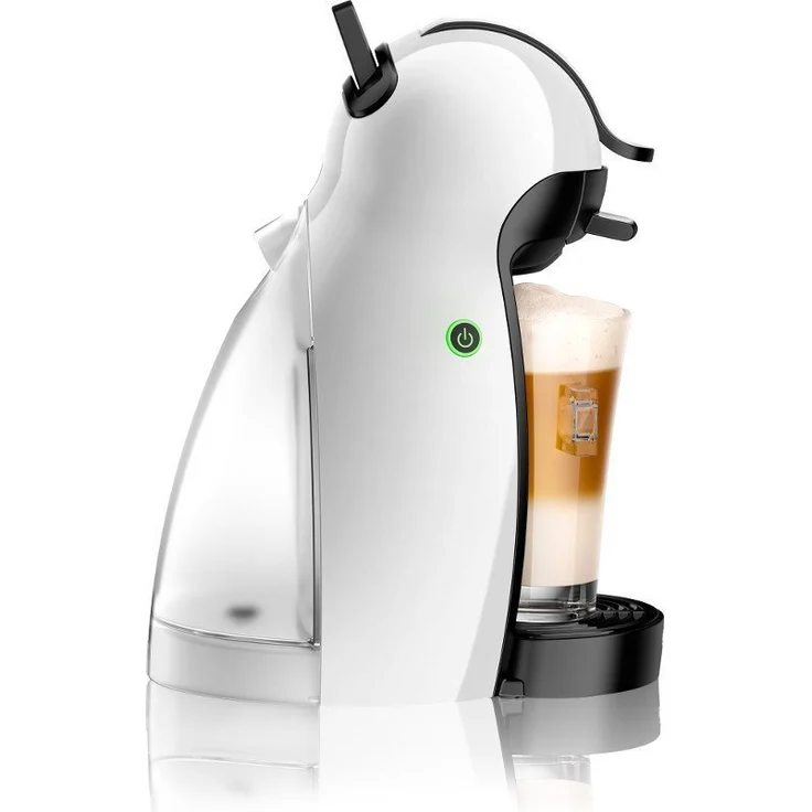 De'Longhi EDG 100.W , NESCAFÉ Dolce Gusto Piccolo , Kapsel Kaffeemaschine ,15 bar Pumpendruck für samtige Crema , Manuelle Wasserdosierung , 0,6 l Wassertank , Farbe Weiß – Bild 3