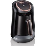 Arzum OKKA Minio Kaffeemaschine, 1-4 Tassen (300ml.), Überlaufschutzsystem, waschbare Kaffeekanne, akustisches Warnsystem, 480W, preisgekröntes Design.