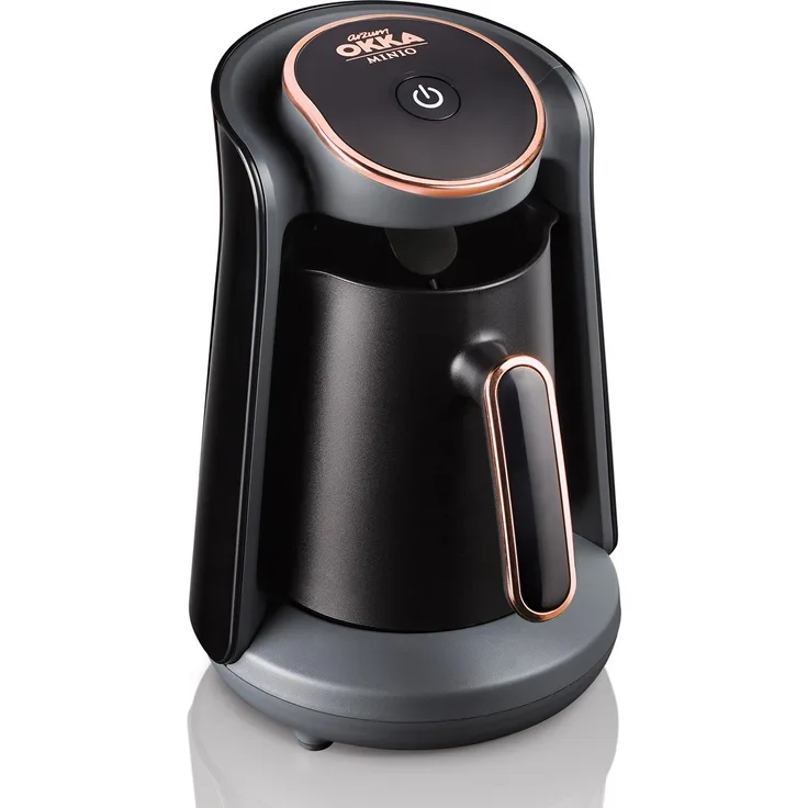 Arzum OKKA Minio Kaffeemaschine, 1-4 Tassen (300ml.), Überlaufschutzsystem, waschbare Kaffeekanne, akustisches Warnsystem, 480W, preisgekröntes Design.