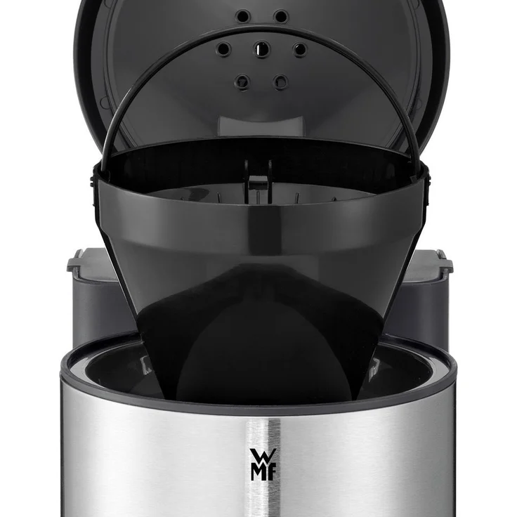 WMF Stelio Aroma Kaffeemaschine, mit Glaskanne, Filterkaffee, 10 Tassen, Tropfstop, Warmhalteplatte, Abschaltautomatik, 1000 W – Bild 2