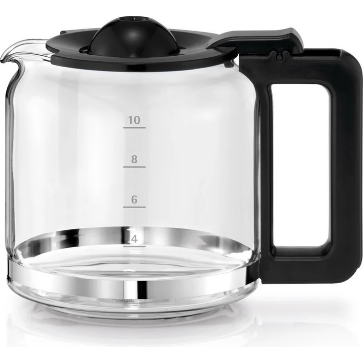 WMF Stelio Aroma Kaffeemaschine, mit Glaskanne, Filterkaffee, 10 Tassen, Tropfstop, Warmhalteplatte, Abschaltautomatik, 1000 W – Bild 4