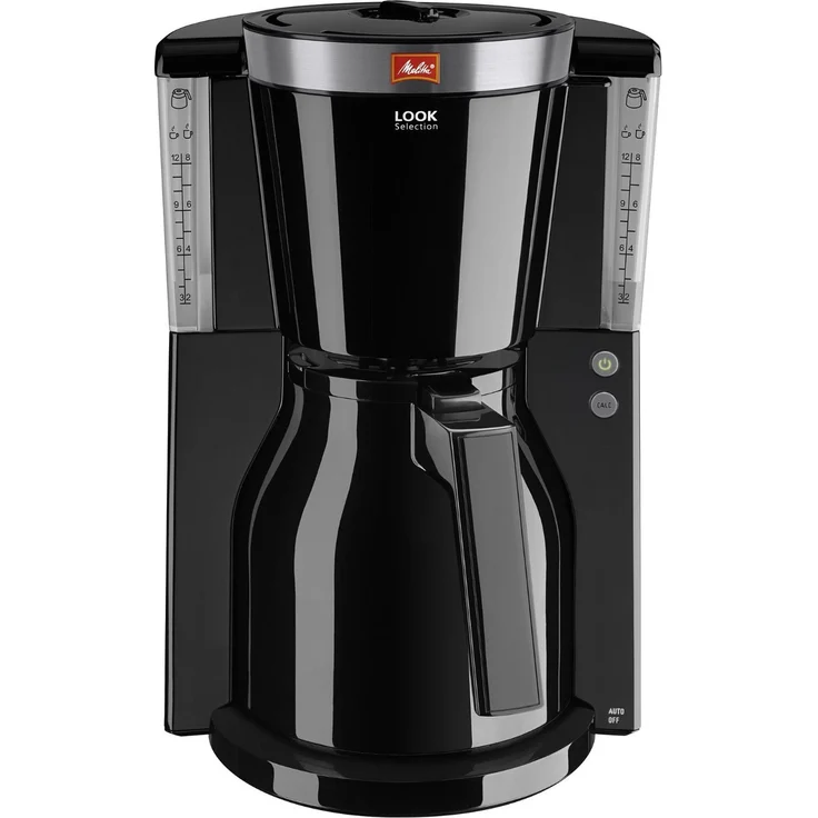 Melitta 1011-12 LOOK IV Therm Selection Filter-Kaffeemaschine, schwarz – Bild 1