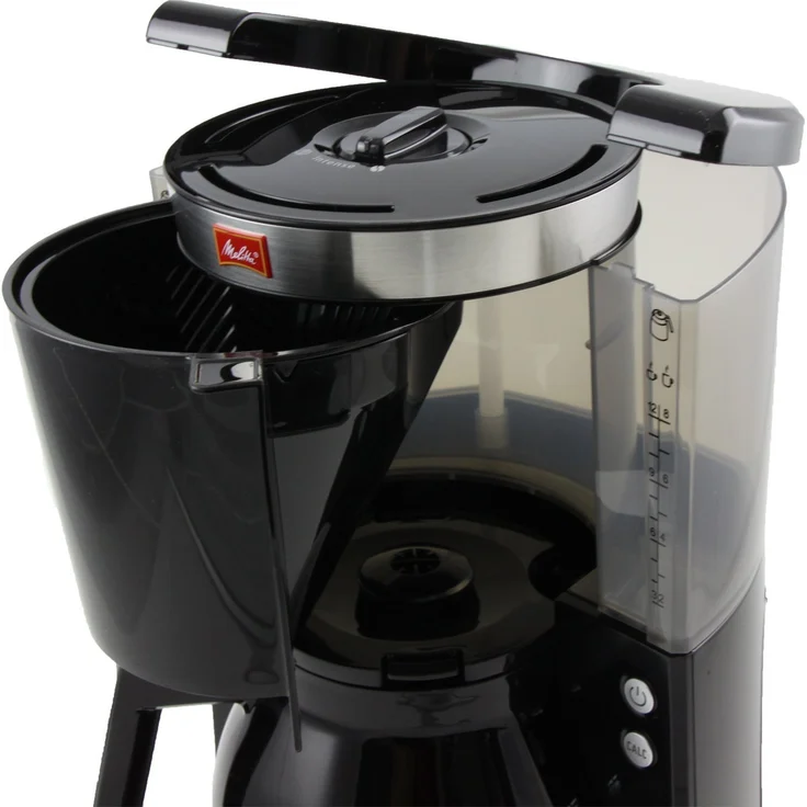 Melitta 1011-12 LOOK IV Therm Selection Filter-Kaffeemaschine, schwarz – Bild 2