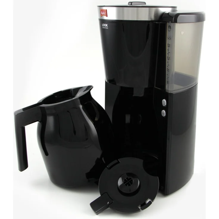Melitta 1011-12 LOOK IV Therm Selection Filter-Kaffeemaschine, schwarz – Bild 5