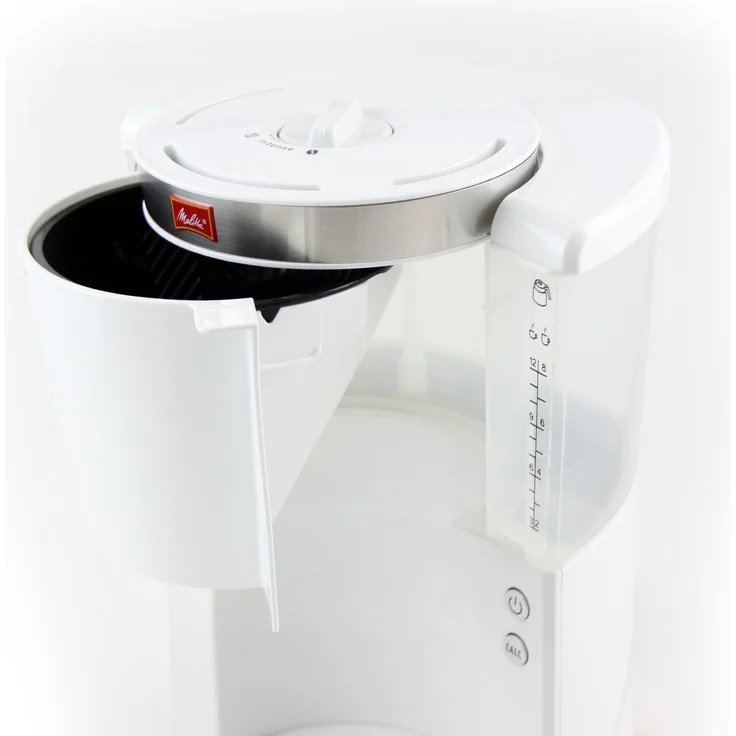 Melitta Look Therm Selection 1011-11, Filterkaffeemaschine mit Thermkanne, AromaSelector, Weiß Filter-Kaffeemaschine, 1.2 liters – Bild 2