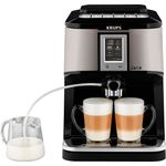 Krups EA880E Quattro Force Kaffeevollautomat, One-Touch-Cappuccino, TFT-Farbdisplay mit Touchscreen, 1450 Watt, mit Milchsystem