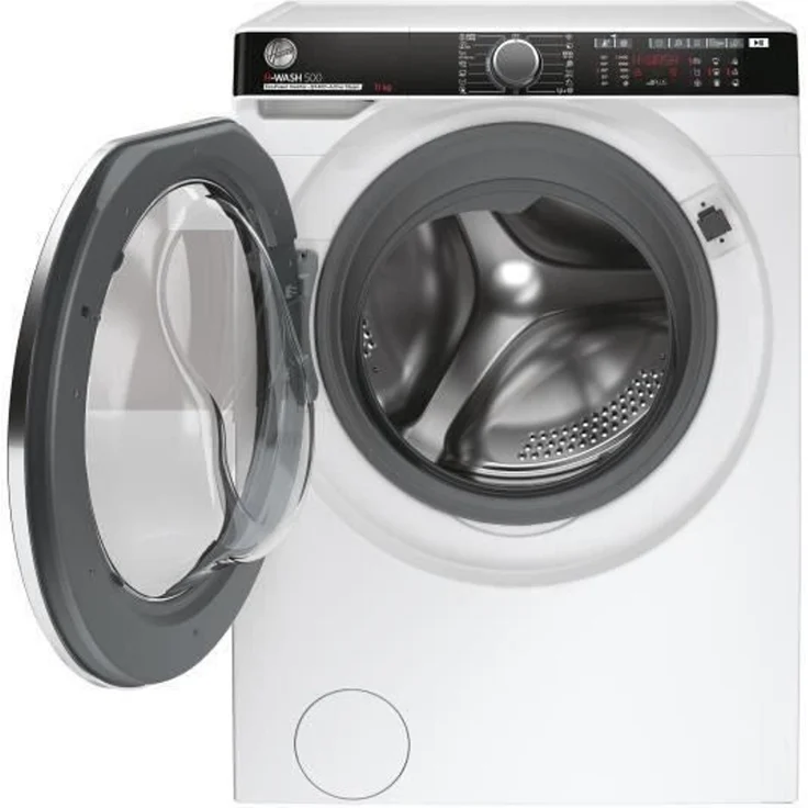 Hoover H-WASH 500 HWP411AMBC 1-S, Frontlader-Waschmaschine, A, Fassunsgvermögen 11 kg, Standgerät, Breite 60 cm – Bild 11