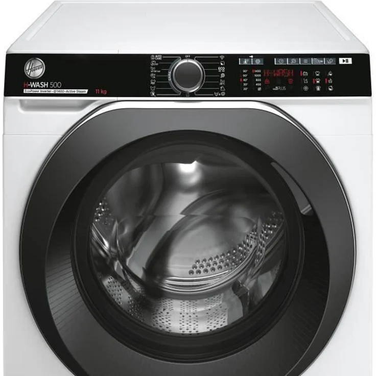 Hoover H-WASH 500 HWP411AMBC 1-S, Frontlader-Waschmaschine, A, Fassunsgvermögen 11 kg, Standgerät, Breite 60 cm – Bild 12