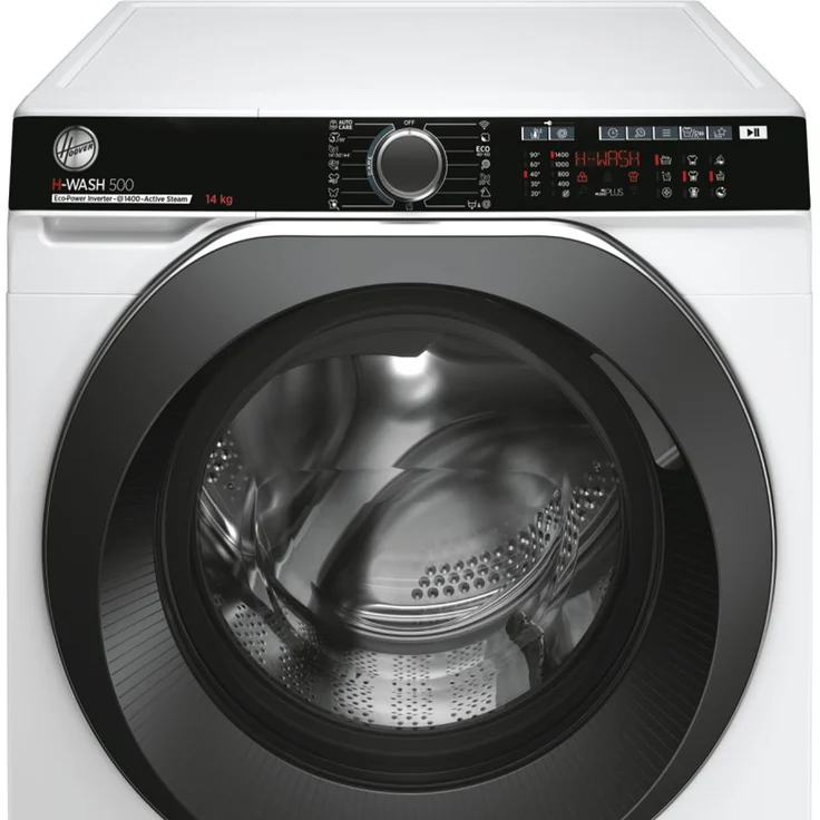 Hoover HWP414AMBC 1-S, Frontlader-Waschmaschine, A, Fassunsgvermögen 14 kg, Standgerät, Breite 60 cm – Bild 3