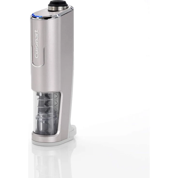 Cuisinart Weinflaschenöffner ''RWO100E'', mit Sensor zu Erkennung des Korken, Folienschneider, Aufsatz zum Dekantieren und Vakuumverschluss, öffnet pro Ladung 50 Weinflaschen, für synthetische und natürliche Korken