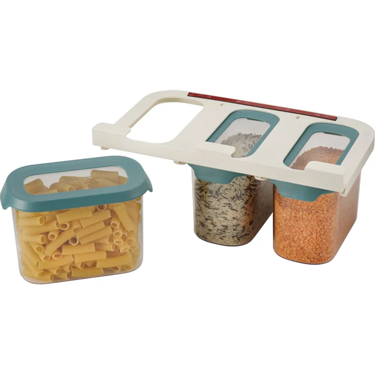 Joseph Joseph CupboardStore Vorratsdosen-Set 1,3 L 33 cm transparent – Bild 2