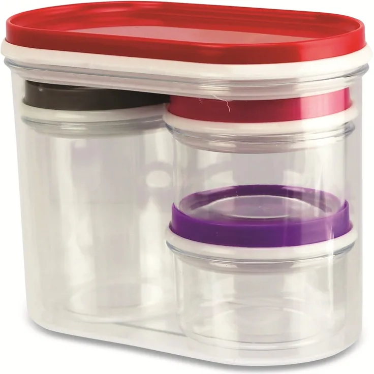 Alpina Vorratsdosen 90-230-970 ml transparent 4-teilig