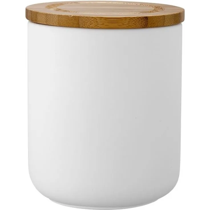 ladelle STAK Vorratsdose soft mattiert weißs 13 cm