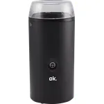 OK. OGC 1821 B Kaffeemühle Schwarz (180 Watt, Schlagmahlwerk)