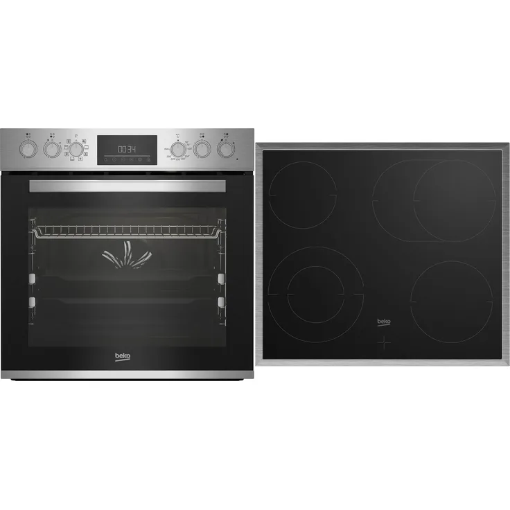 Beko BBUM12322X Herdset edelstahl + edelstahl EEK: A