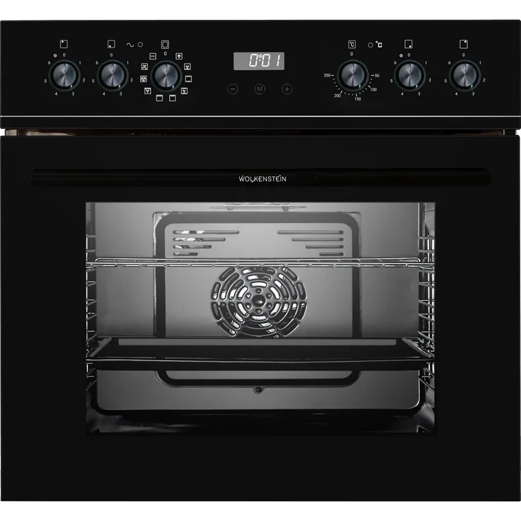 Wolkenstein Einbauherd-Set WMOC9 - DO, XL Garraum - 68 Liter