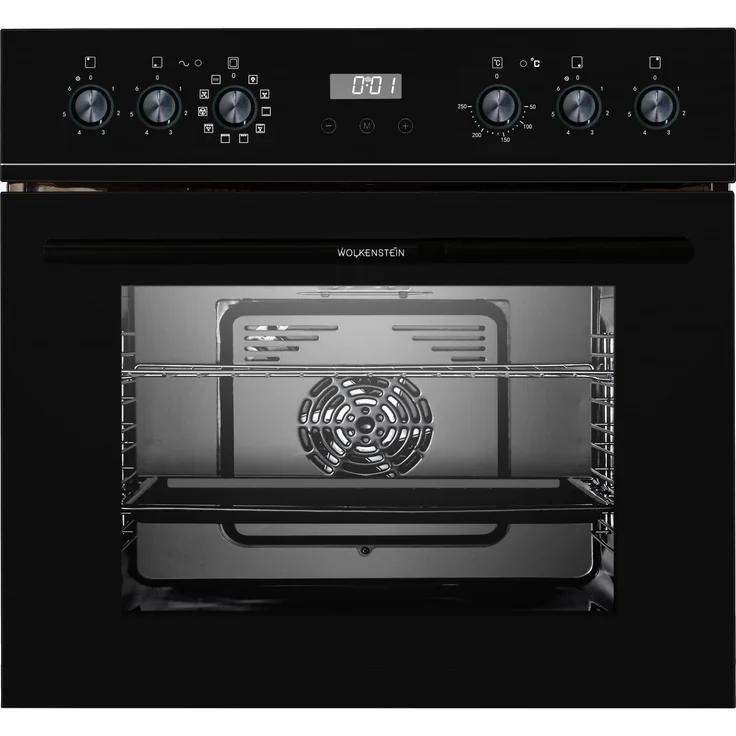Wolkenstein Einbauherd-Set WMOC9 - DO, XL Garraum - 68 Liter – Bild 1