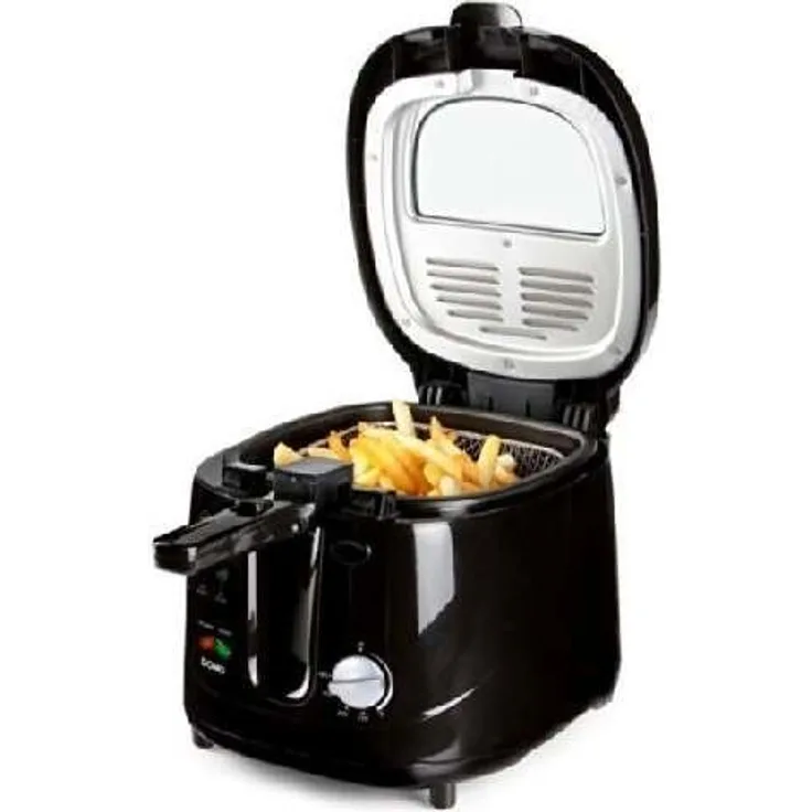 Domo Fritteuse B-Smart DO461FR, 2,5 L Fassungsvermögen, 1800 Watt, schwarz