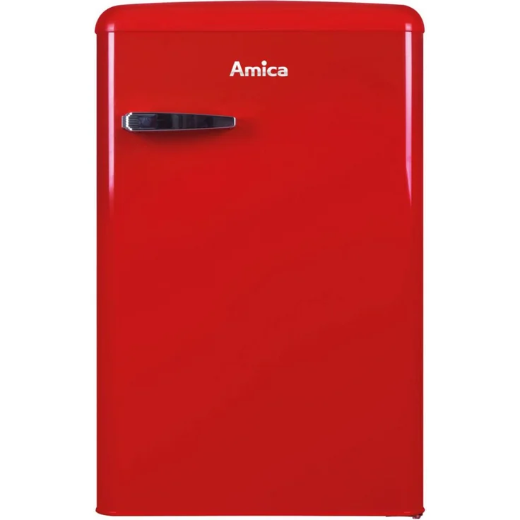 Amica KS15610R VT 862 AR WID Kühlschrank, freistehend, rot, Breite 55 cm, Energieklasse E – Bild 2