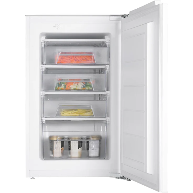 Amica EGS 16183, Gefrierschrank, Einbau, vollintegrierbar, weiß, Lagerzeit bei Störung 11 h, Breite 54 cm, Energieklasse E – Bild 2