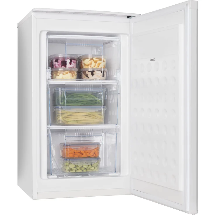 Amica GS15496W Gefrierschrank, freistehend, weiß, Lagerzeit bei Störung 12 h, Breite 49.4 cm, Energieklasse E – Bild 2