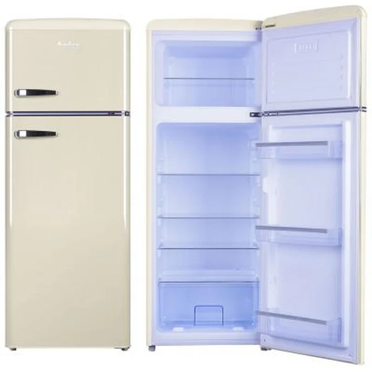 Amica KGC 15635 B Kühl-Gefrierkombination, freistehend, beige, LED, Lagerzeit bei Störung 12 h, Breite 55 cm – Bild 6