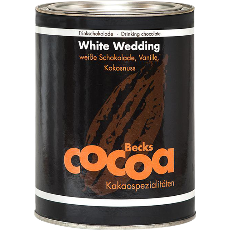 BecksCocoa White Wedding, 250g Dose