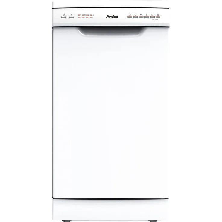 Amica GSP 14544 W, Geschirrspüler, E, Geräuschemissionsklasse C, Geräuschemissionen 49 Dezibel