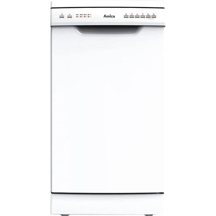 Amica GSP 14544 W, Geschirrspüler, E, Geräuschemissionsklasse C, Geräuschemissionen 49 Dezibel – Bild 1