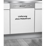 Amica EGSP 14697-1 E, Geschirrspüler, E, Geräuschemissionsklasse C, Geräuschemissionen 49 dB(A) re1 pW