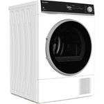 Sharp KD-NHH8S8GW3-DE, Wärmepumpentrockner, A+++, Fassungsvermögen 8 kg, Standgerät, Breite 59,6 cm, LED-Display, Extra Leise