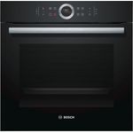 Bosch HBG675BB1 Serie 8, Backofen, A+, Einbau, elektrisch, Volumen 71 l, Breite 59,4 cm, Selbstreinigung pyrolytische Selbstreinigung, Anzahl Beheizarten 13, Kindersicherung, Sensorbedienung mit Touch Control