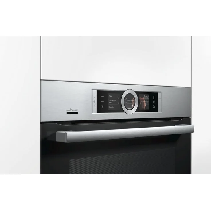 Bosch HSG636XS6 Serie 8, Einbau-Dampfbackofen, Energieeffizienzklasse A+, Einbaugerät, elektrisch, Volumen 71 l, Breite 59,5 cm, Anzahl Beheizarten 14, Kindersicherung, Hydrolytisch, edelstahl – Bild 3