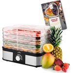 eta Dörrautomat FREYA ETA530190000, 5 Etagen, 245 Watt, Kunststoff, silber