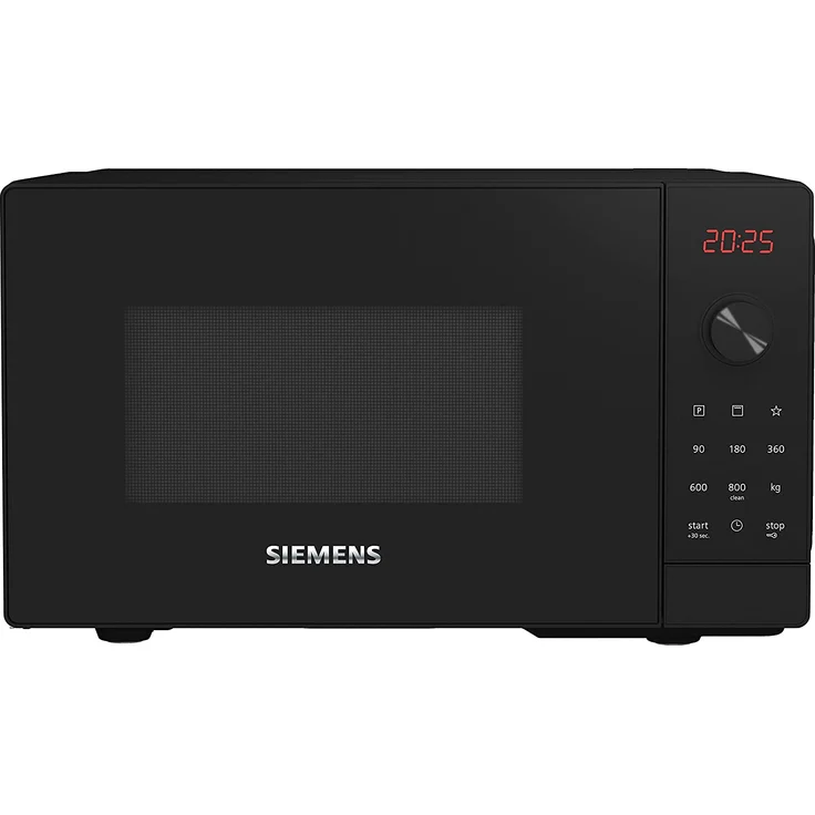 Siemens FE023LMB2 Mikrowelle, Standgerät, 800 Watt, 20 Liter Garraum, schwarz – Bild 1