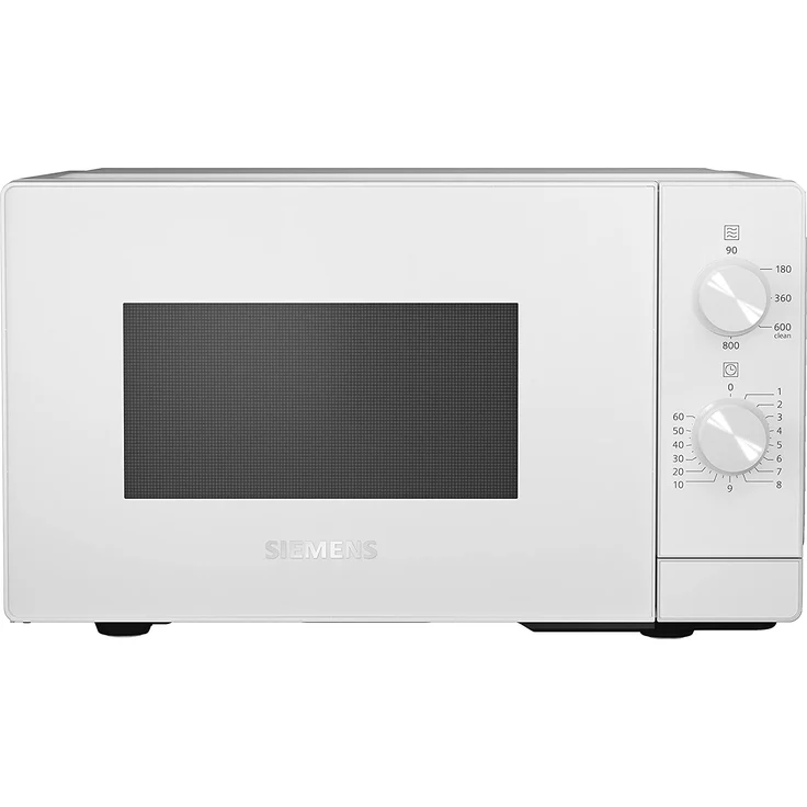 Siemens FF020LMW0 Mikrowelle, Standgerät, 800 Watt, 20 Liter Garraum, weiß – Bild 1