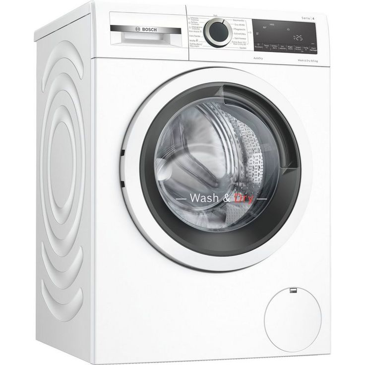 Bosch WNA13470, Waschtrockner, Energieeffizienzklasse E, Standgerät, Breite 60 cm, Geräuschemissionsklasse A, Invertermotor, EcoSilence Drive – Bild 1